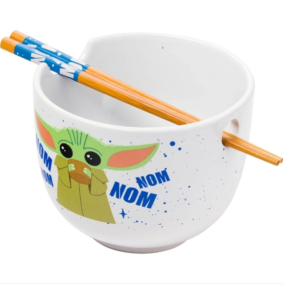 NWOT Star Wars Ramen Bowl with Chopsticks - Picture 1 of 7